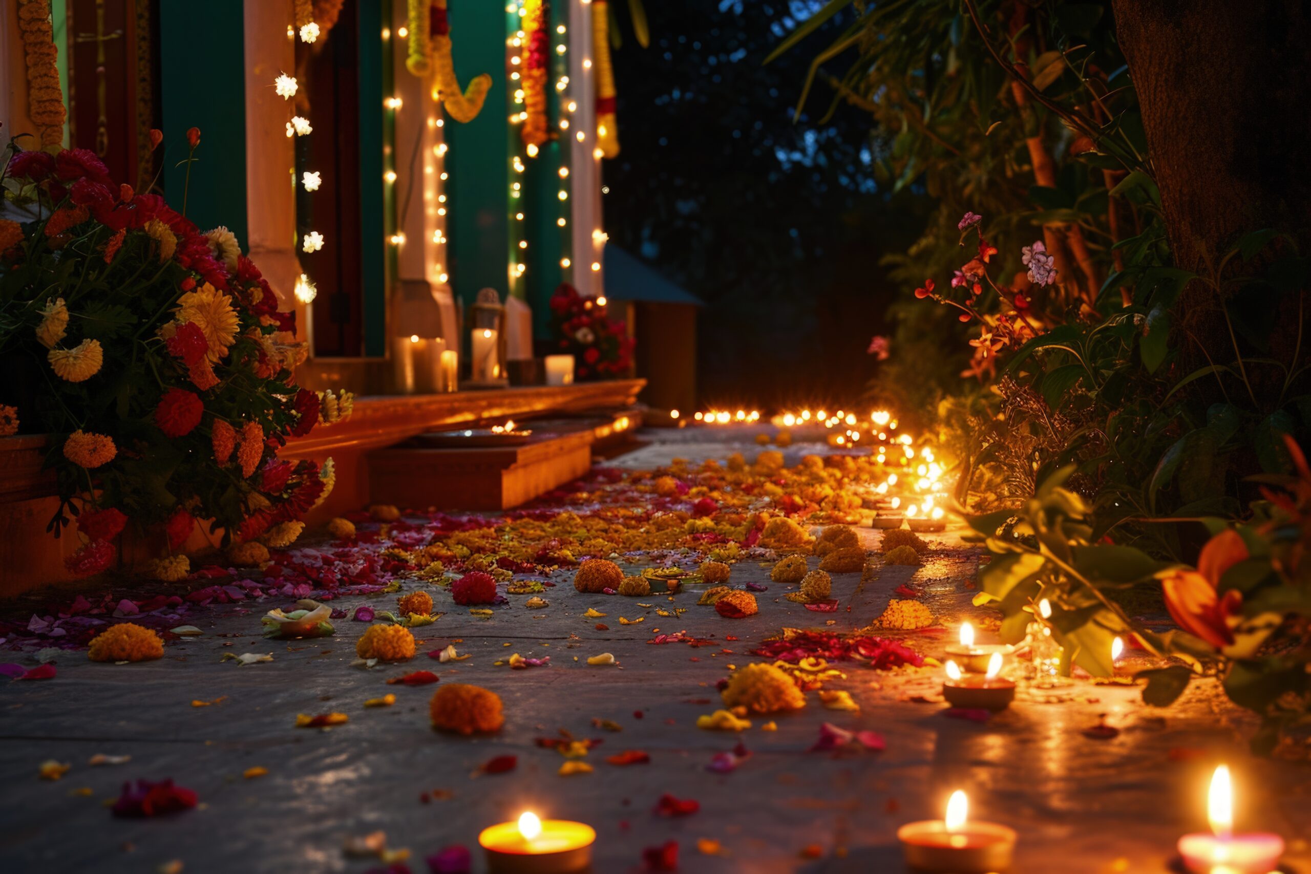 navratri-highly-detailed-candle-decoration