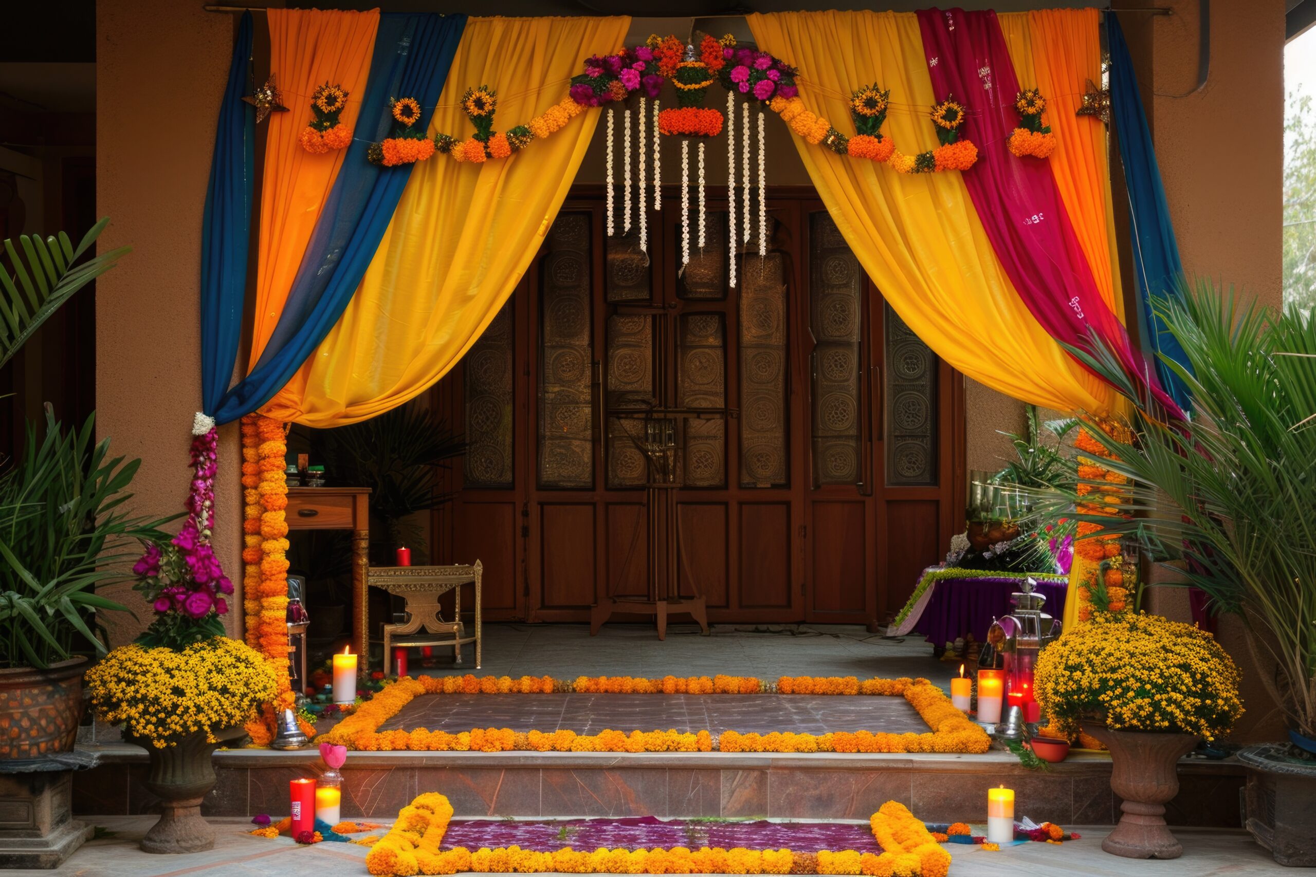 navratri-highly-detailed-door-decoration